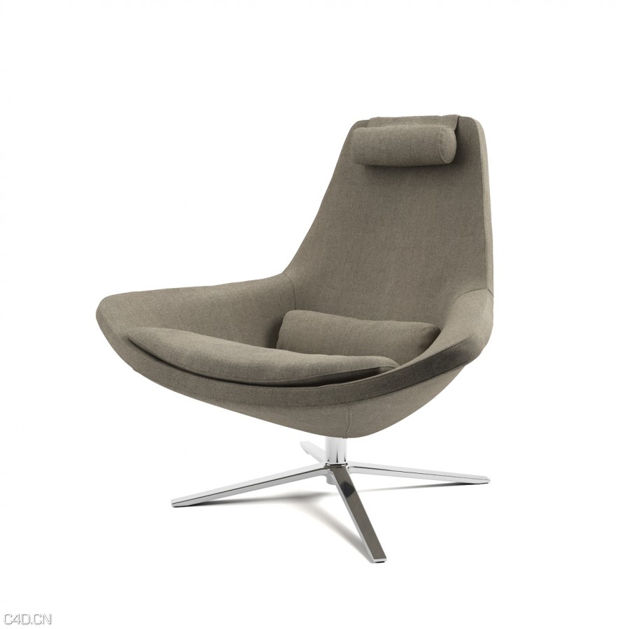 意大利休闲单人椅C4D模型 Metropolitan Chair - C4D之家 - metropolitan-armchair-by-bb-italia-900x900.jpg