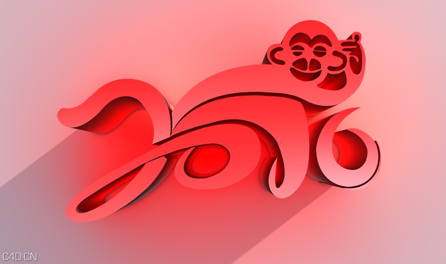 2016年字体 2016文字设计 2016猴年LOGO 2016年标志 - C4D之家 - cinema4d_ 2015-12-12 15.46.09.jpg