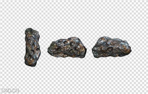 陨石 模型 欣赏 - C4D之家 - ys.JPG