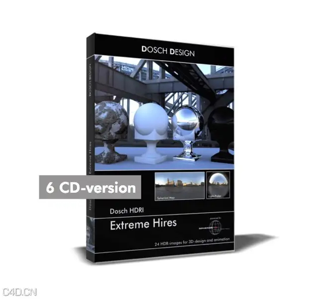 24个室内高精HDRI素材 Dosch HDRI: Extreme Hires