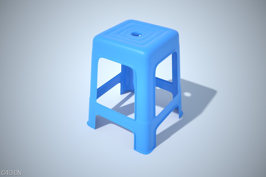 蓝色塑料凳子C4D模型 Plastic stool - C4D之家 - 3d3710fdb090f2de119be48781c8d2e5.jpg