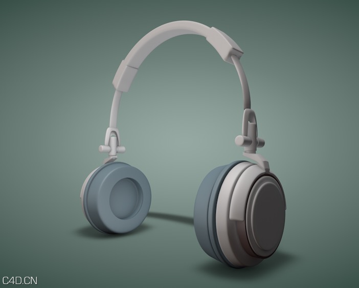 耳机C4D模型 Headset - C4D之家 - cinema4d_ 2015-12-23 22.10.29.jpg