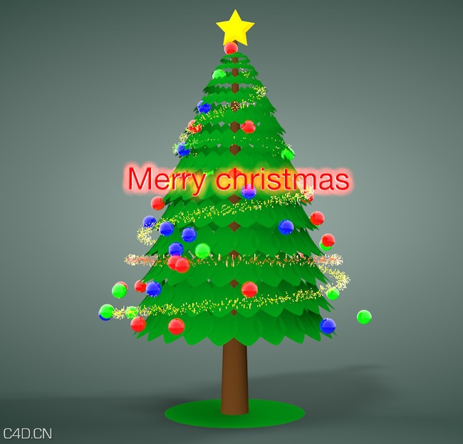 圣诞节圣诞树C4D模型 christmas Tree - C4D之家 - cinema4d_ 2015-12-24 00.02.07.jpg