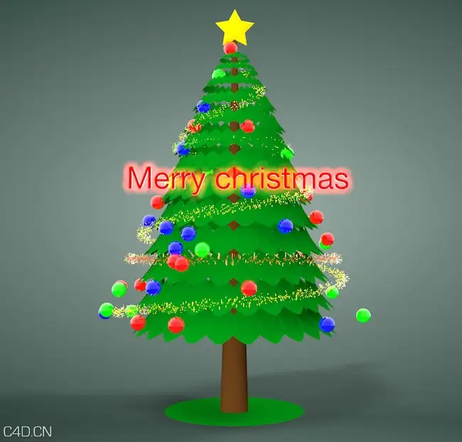 圣诞节圣诞树C4D模型 christmas Tree - C4D之家 - cinema4d_ 2015-12-24 00.02.07.jpg