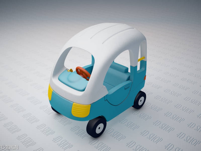 儿童玩具汽车、卡通面包车C4D模型 Children Car - C4D之家 - ae6659306e5a20bf812310eda414ec7f.jpg