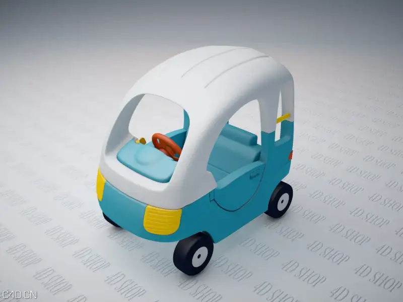 儿童玩具汽车、卡通面包车C4D模型 Children Car - C4D之家 - ae6659306e5a20bf812310eda414ec7f.jpg