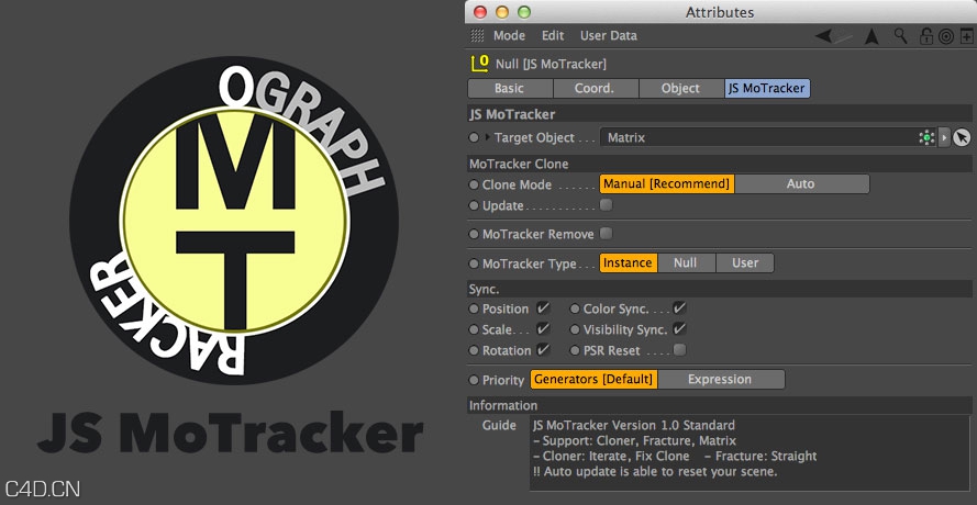 C4D克隆、破碎、矩阵跟踪插件：JS MoTracker（支持C4D R17/WIN/MAC） - C4D之家 - jsmotracker03.jpg