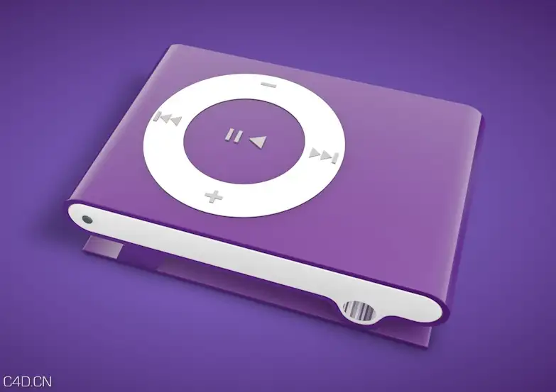 MP3播放器C4D模型 player