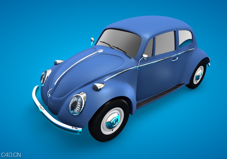 大众老爷车C4D模型 vw car 3d model - C4D之家 - cinema4d_ 2015-12-30 02.04.50.jpg