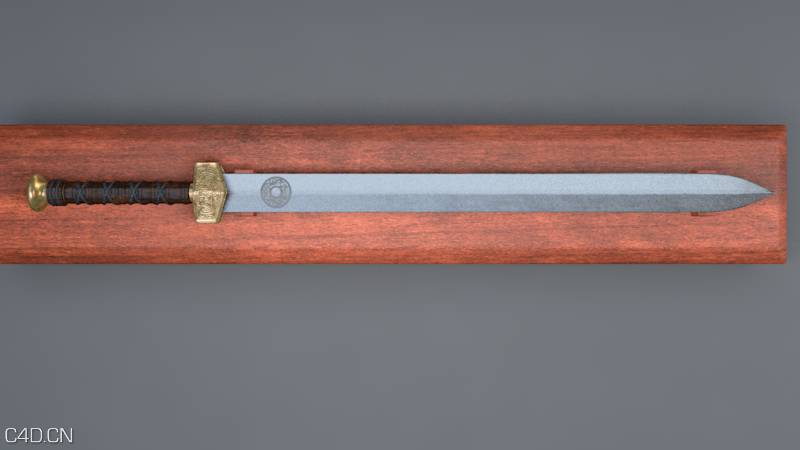个人宝剑模型 - C4D之家 - 宝剑2.png
