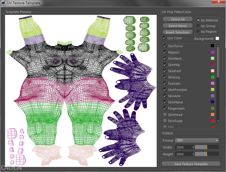 C4D展UV商业插件 Undertow_v2p4