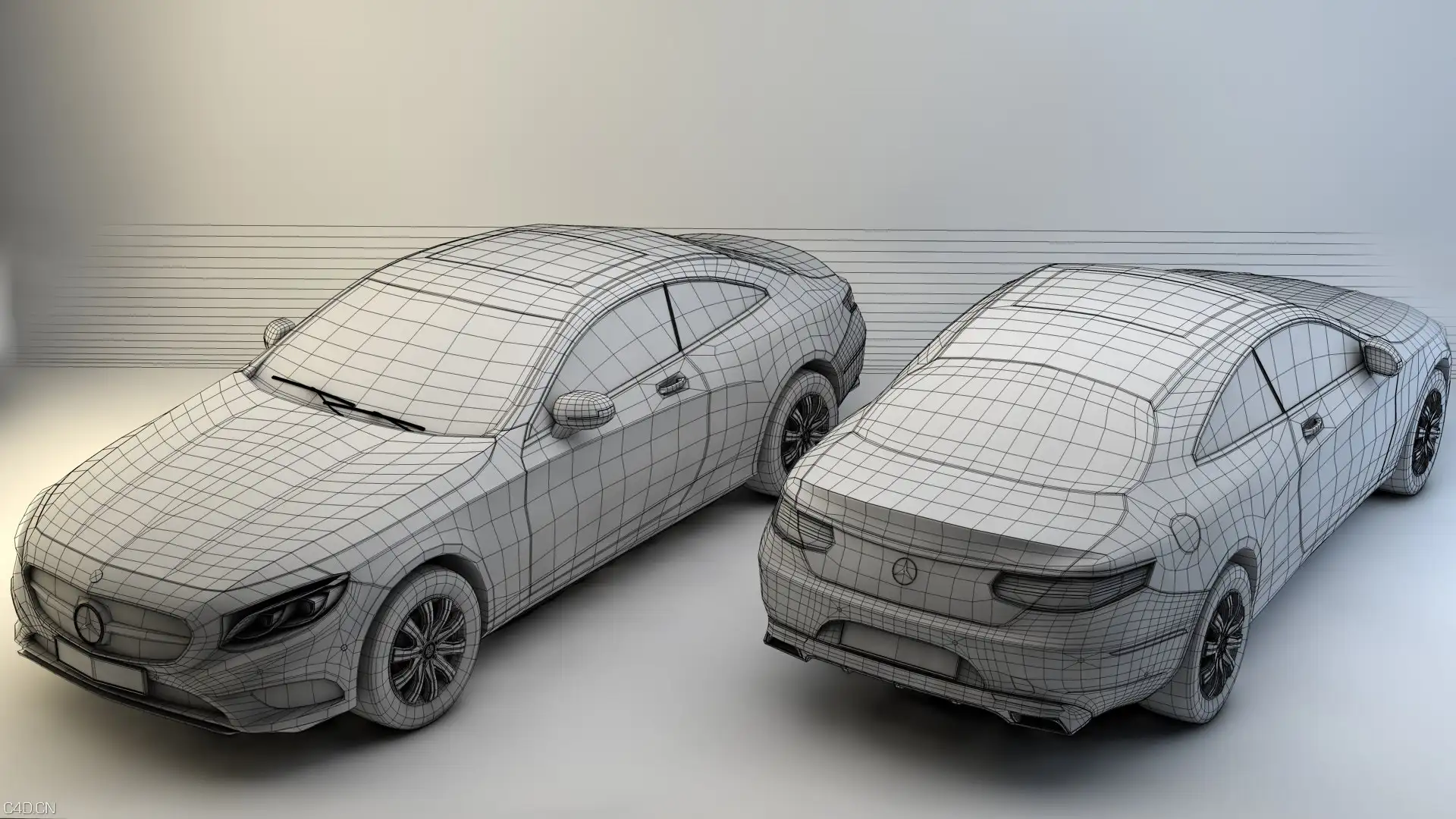 C4D奔驰汽车建模教程 Overview of Automotive modeling techniques and tricks - C4D之家 - maxresdefault.jpg
