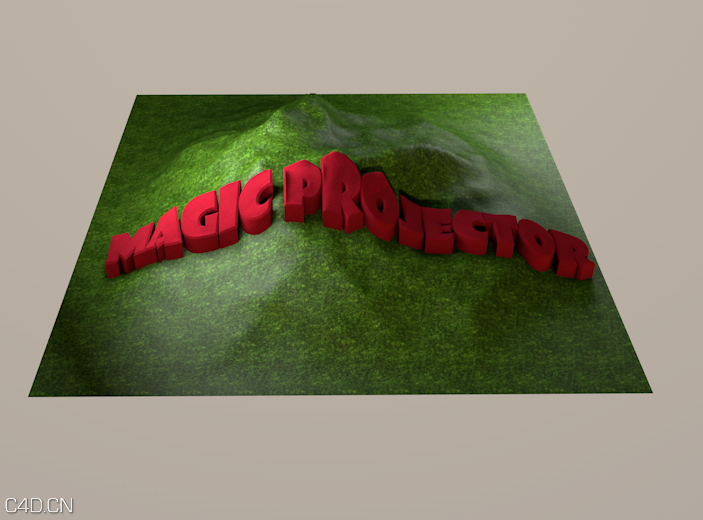 C4D模型沿物体表面附着插件 Magic Projector - C4D之家 - MGPR.png
