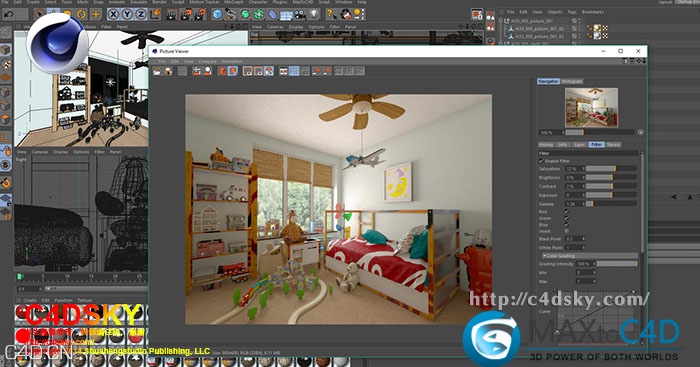 C4D插件：直接导入3DMAX模型文件插件中文简体汉化版MaxToC4D V2.0 R12-R17 - C4D之家 - Cinema 4D MaxToC4D v2.0.jpg