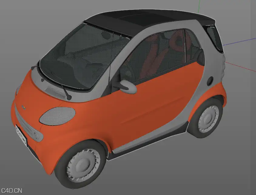 奔驰 smart for two - C4D之家 - 53.PNG