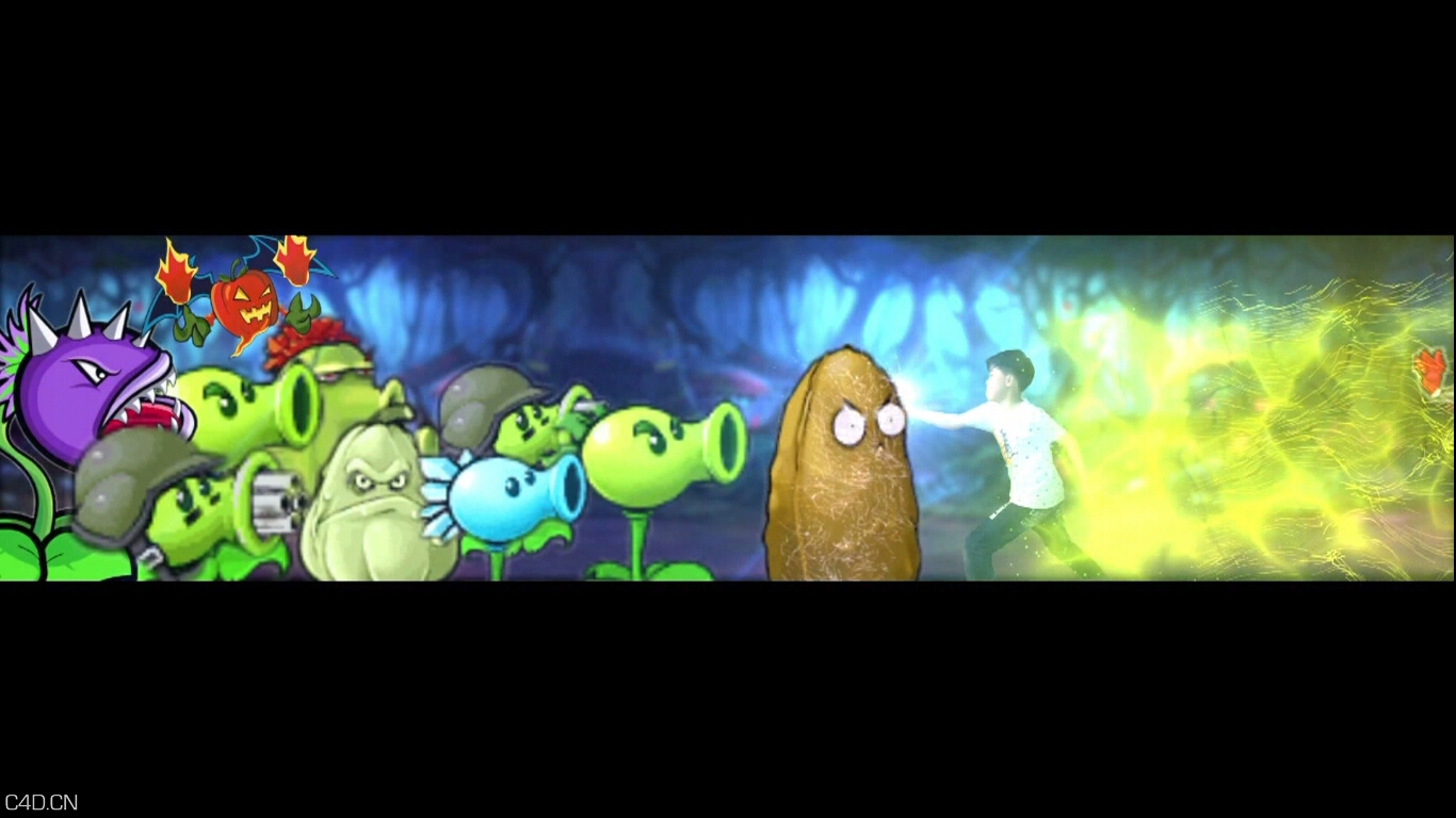 【原创作品】中二少年误入二次元大战植物僵尸 - C4D之家 - QQ截图20160108144754.jpg