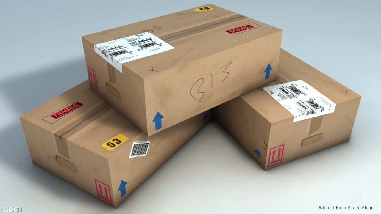 C4D渲染物体对象边缘平滑柔化+线框渲染效果插件 EdgeShade v1.05.006 - C4D之家 - www.biomekk.jpg