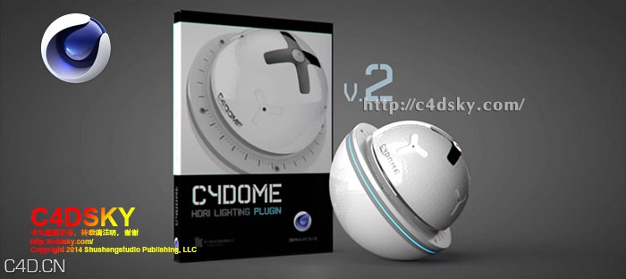 C4D插件：产品级渲染预设HDRI照明插件Renderking C4Dome v20 Build 2020150907 MUS...