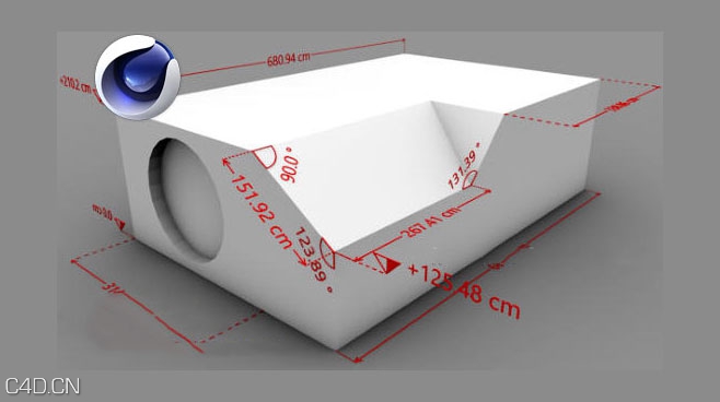 C4D建筑场景绘制距离测量插件+使用教程 Caleidos4D Arch-01 v3.00