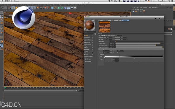 C4D UV展开编辑着色器插件+使用教程 Tools4D Kendo Shaders v2.0 R13-R17 Win/Mac