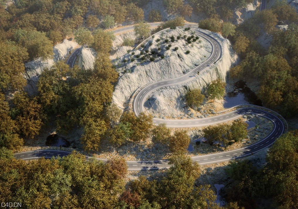 C4D植物生成插件汉化版 Laubwerk SurfaceSPREAD V1.0.43 R16-17 Win