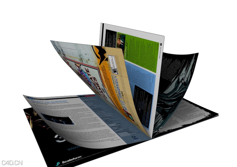 C4D魔法书生成插件实用进阶汉化版 NitroBookCase v1.00