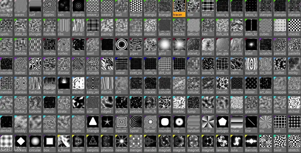 C4D增强材质插件汉化版Biomekk EnhanceC4D v1.03