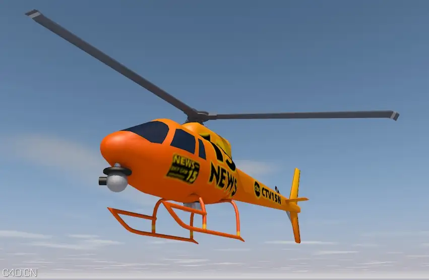新闻直升机简模C4D模型 News Helicopter - C4D之家 - cinema4d_ 2016-01-28 23.08.46.jpg