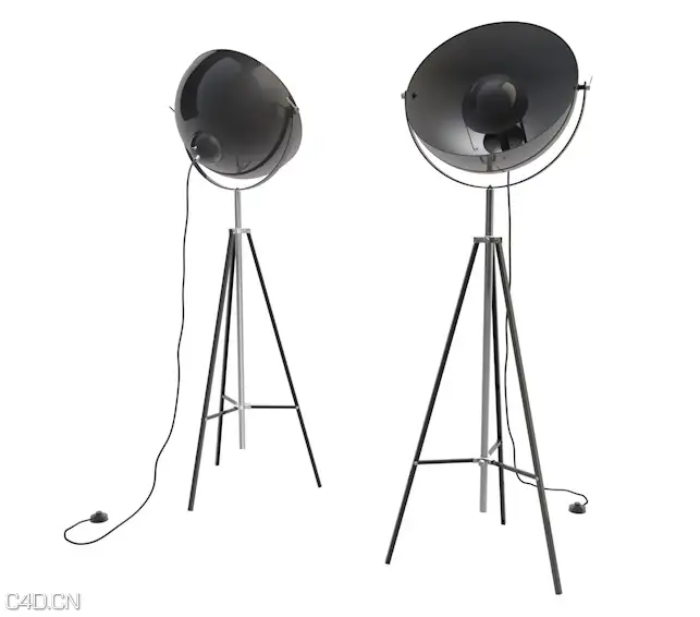 好莱坞三脚架落地灯C4D模型 Hollywood Floor Lamp by It’s About Romi - C4D之家 - cinema4d_ 2016-01-29 19.19.19.jpg