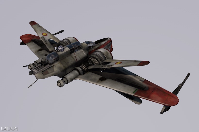 星球大战 ARC-170战斗机C4D模型 Star Wars ARC-170 Fighter 3d model - C4D之家 - cinema4d_ 2016-02-05 16.40.01.jpg