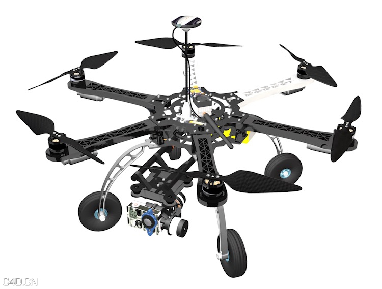 风暴无人机飞行器C4D模型 Storm Drone 6 3d model - C4D之家 - cinema4d_ 2016-02-05 18.34.35.jpg