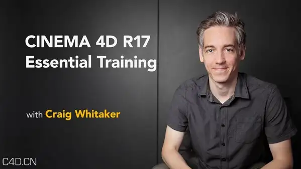 C4D R17全面基础教程(英文字幕) Lynda – CINEMA 4D R17 Essential Training
