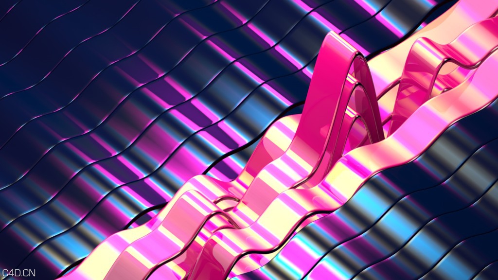 C4D色彩斑斓反射材质制作教程 Cinema 4D Creating an Iridescent Material Tutorial - C4D之家 - iridescent-3-1024x576.jpg