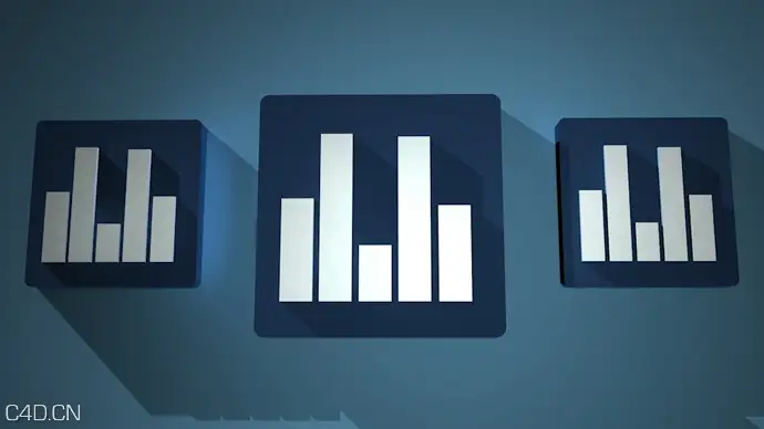 C4D使用XPRESSO制作柱状图表教程CREATING A SIMPLE BAR GRAPH WITH XPRESSO
