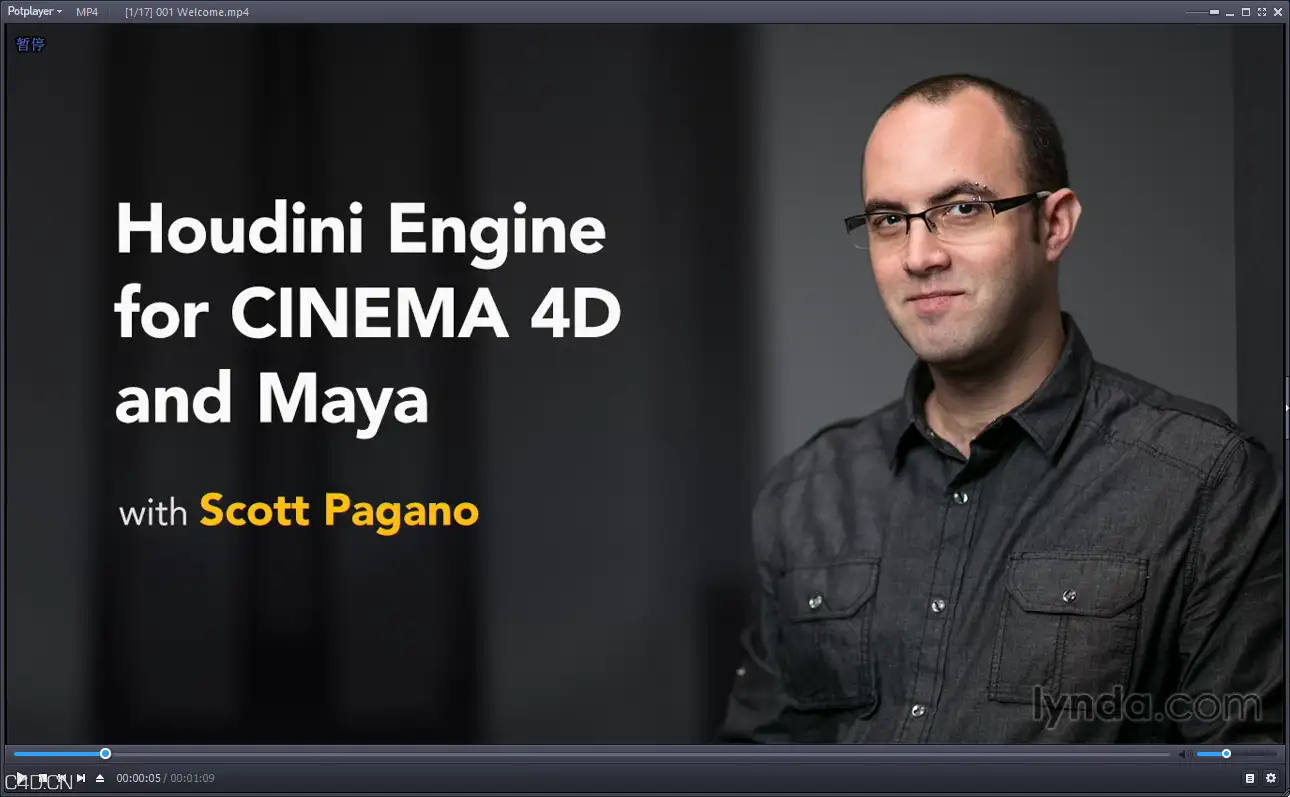Houdini引擎插件在C4D与Maya中的运用技巧视频教程
