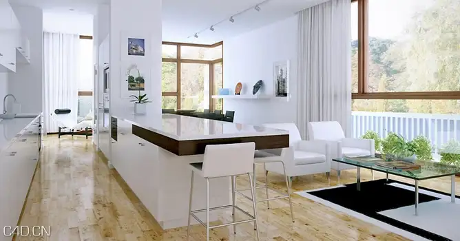 [MAX教程]3DS MAX Vray渲染教程全集 Complete Tutorials - C4D之家 - making-interior-scene_0_832.jpg