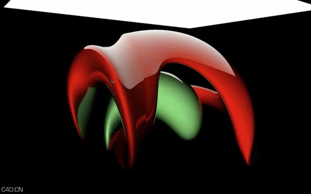 GSG灰猩猩中文音译教程第七期：C4D给物体打光及调节材质反射教程