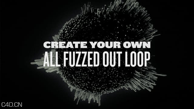 C4D创建圆球上跳运的针条运动图形和穗球效应教程（含工程文件）