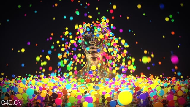 C4D创建一个快速使用X-粒子动态粒子系统 - C4D之家 - 556405327_640.jpg