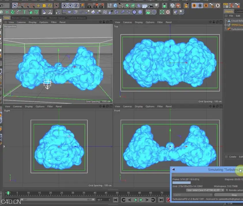 C4D TFD制作真实云层教程 Creating Realistic Clouds using TurbulenceFD Tutorial - C4D之家 - cinema4d_ 2016-03-25 01.42.17.jpg