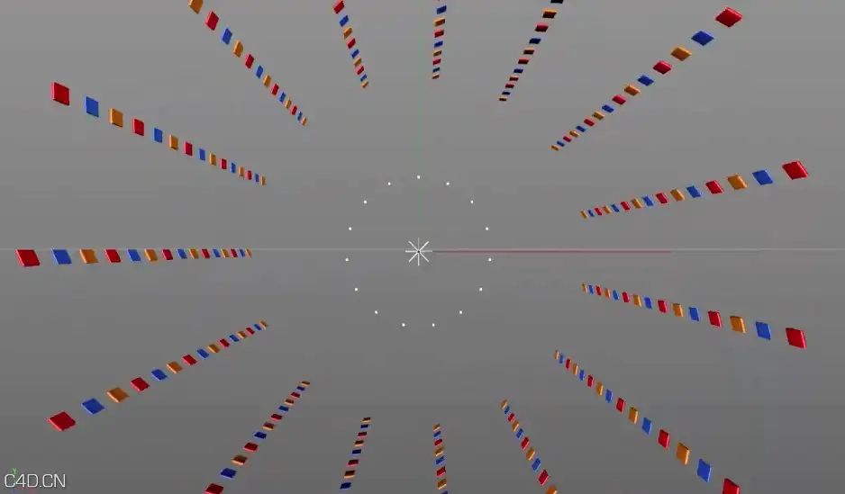 C4D运动图形教程：制作克隆制作编织的隧道旋转动画教程 - C4D之家 - cinema4d_ 2016-03-28 15.25.18.jpg