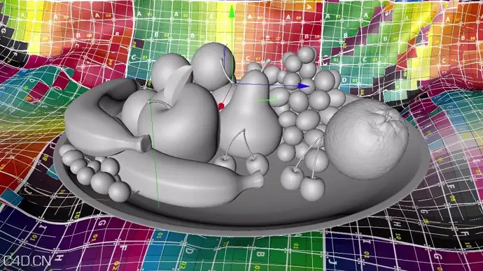 C4d毯子UV映射视频教程 CINEMA 4D – UV MAPPING A BLANKET TUTORIAL