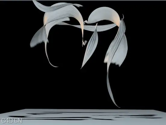C4D布料变换动画工程文件 Organic Backplate