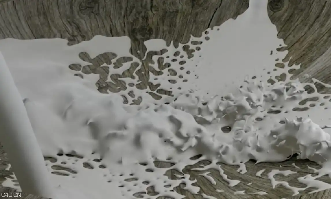 Cinema 4D/Realfolw模拟流体教程：倒入木盆的牛奶 - C4D之家 - cinema4d_ 2016-04-02 03.20.55.jpg