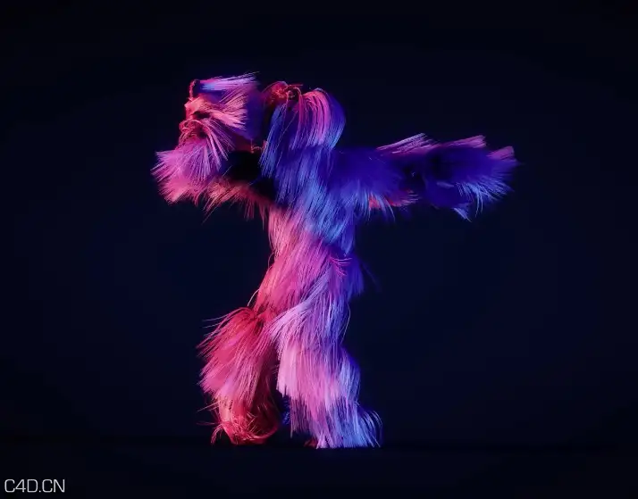6个不同的C4D虚拟人物跳舞动画工程文件 Virtual characters dance animation project - C4D之家 - cinema4d_ 2016-04-06 00.17.13.jpg