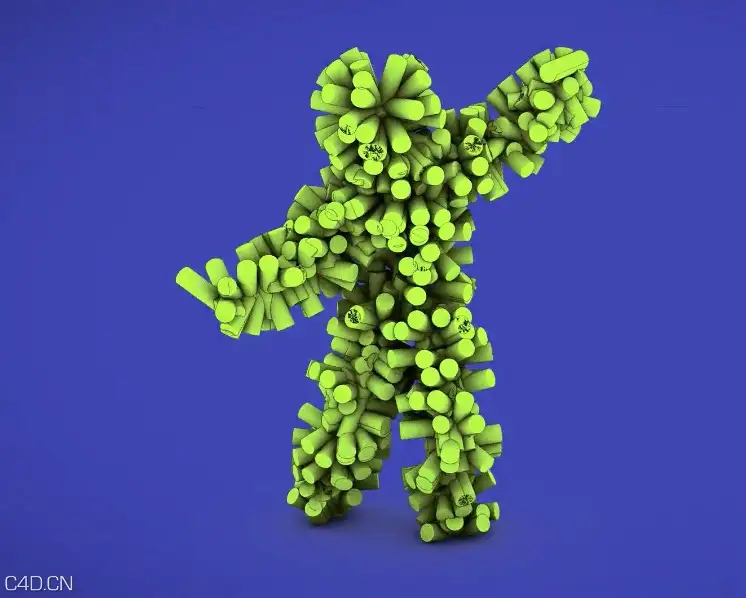 6个不同的C4D虚拟人物跳舞动画工程文件 Virtual characters dance animation project - C4D之家 - cinema4d_ 2016-04-06 00.17.24.jpg