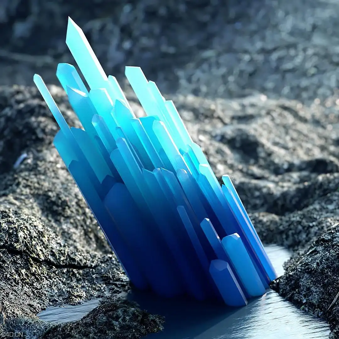 C4D使用Octane渲染器创建出浮动晶体视频教程 - C4D之家 - 12907163_882700601839431_1025998223_n.jpg