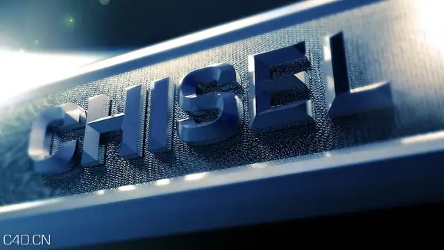 C4D创建立体凿刻的文字视频教程 How to Make Chiseled Text in Cinema 4D