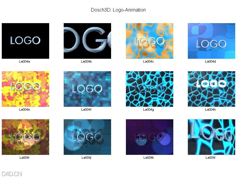 C4D LOGO动画工程文件 DOSCH 3D Logo Animations Full C4D/3DS/OBJ/LWS/LWO - C4D之家 - D3D-LA-3.jpg