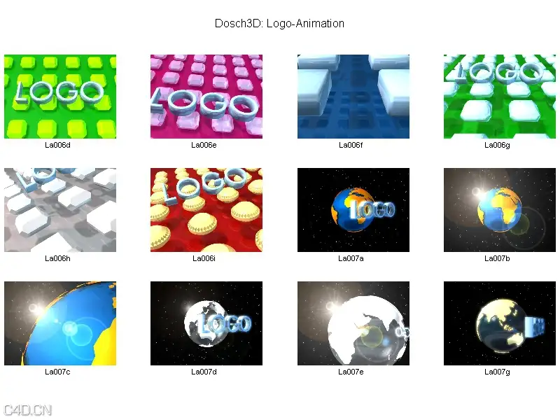 C4D LOGO动画工程文件 DOSCH 3D Logo Animations Full C4D/3DS/OBJ/LWS/LWO - C4D之家 - D3D-LA-5.jpg